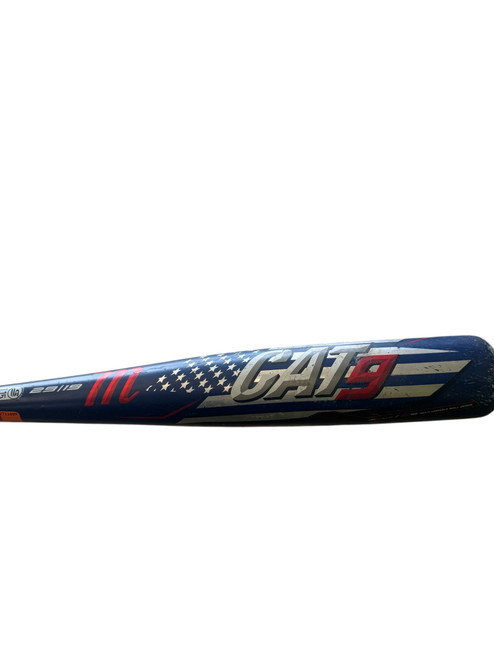 Vist Large View of Product Image Which is Used Marucci CAT 9 BB/SB USSSA 2 3/4 Bat 29"