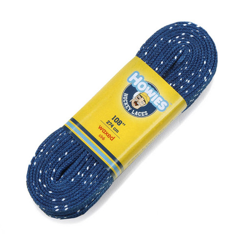 Vist Large View of Product Image Which is New Howies Hockey Waxed Laces Royal 96