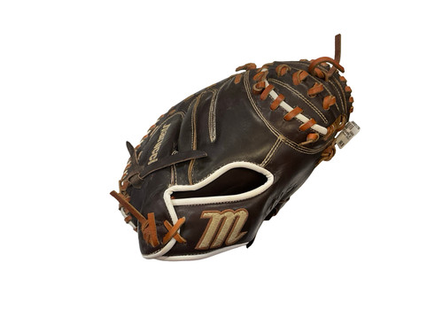 Vist Large View of Product Image Which is Used Marucci KR220C1 BB/SB Catchers RH Throw Brown 32"