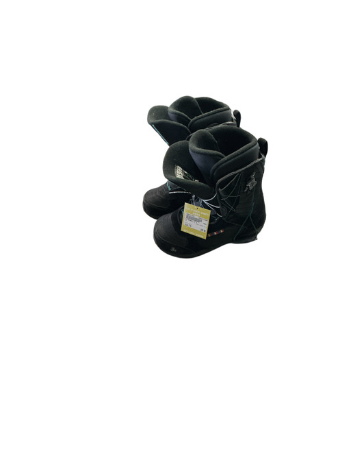 Vist Large View of Product Image Which is Used K2 WOMANS SZ 9 Womens Snowboard Boots Black Senior 9