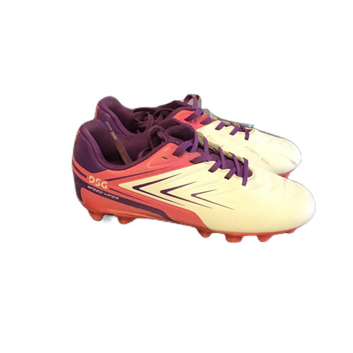 Vist Large View of Product Image Which is Used Dsg Soccer Cleats White Junior 04