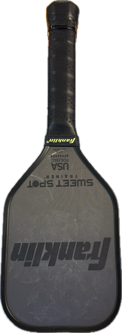 Vist Large View of Product Image Which is Used Franklin SWEET SPOT TRAINER Pickleball Racquet Black