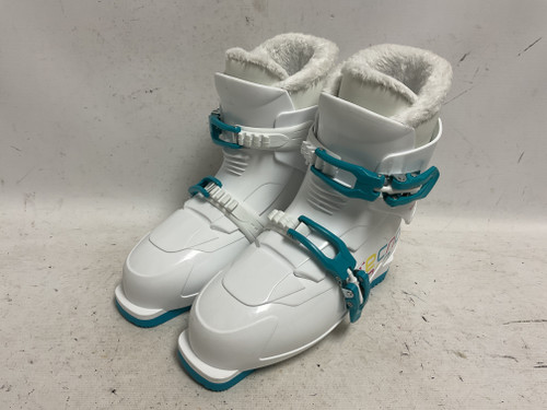 Vist Large View of Product Image Which is Used Tecno Pro G40.1 Girls DH Ski Boot White 225 MP - J04.5 - W5.5