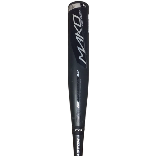 Vist Large View of Product Image Which is Used Easton MAKO BEAST BB/SB USSSA 2 5/8 Bat 29"