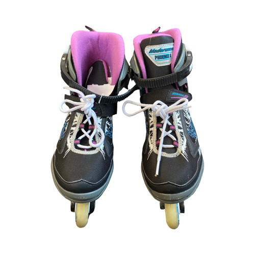 Vist Large View of Product Image Which is Used Bladerunner Junior Roller Quad Skates Black Adjustable