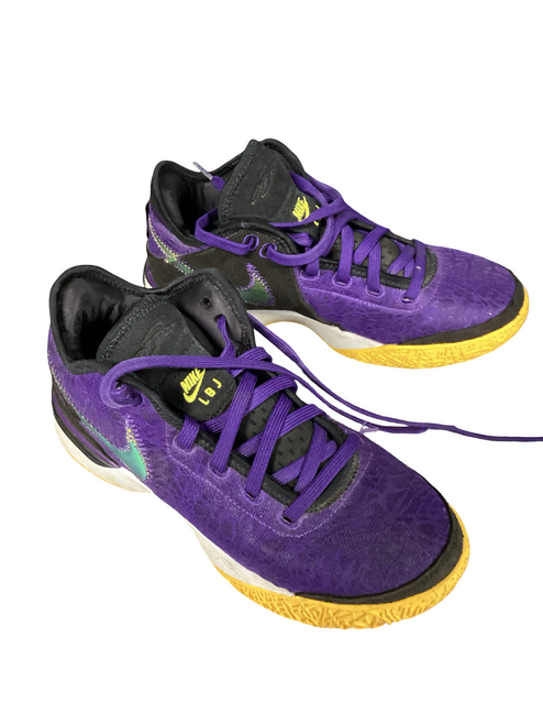 Vist Large View of Product Image Which is Used Nike Basketball Shoes M Purple Senior 7.5
