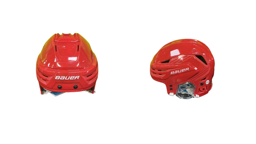 Vist Large View of Product Image Which is Bauer RE-AKT 85 Hockey Helmet Only Red MD