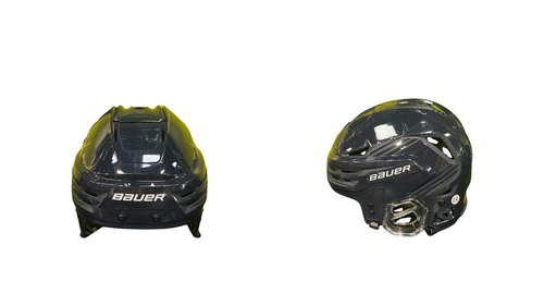 Vist Large View of Product Image Which is Bauer RE-AKT 85 Hockey Helmet Only Navy Blue MD