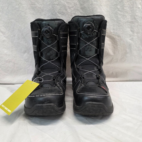 Vist Large View of Product Image Which is Used K2 VANDAL BOA Womens Snowboard Boots Black Senior 7