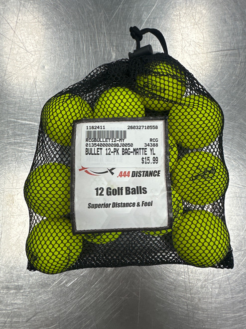 Vist Large View of Product Image Which is New BULLET 12-PK BAG-MATTE YL