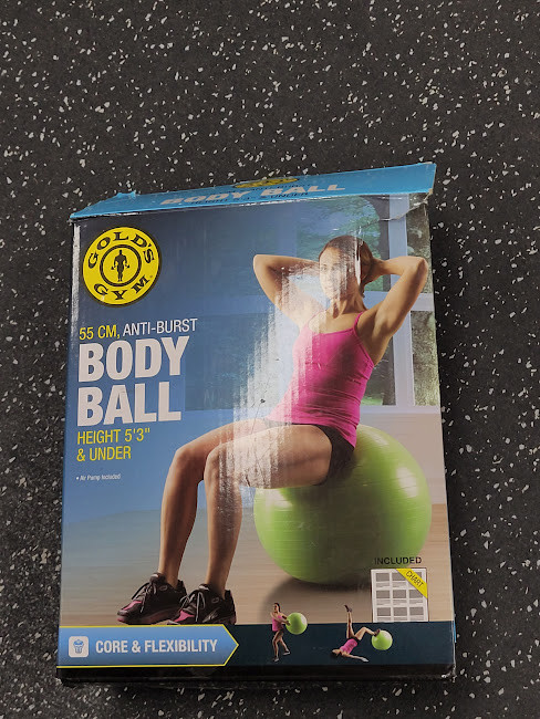 Vist Large View of Product Image Which is Used Golds Gym Body Ball