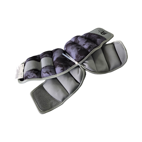 Vist Large View of Product Image Which is Used 4 LB ESCH ANKLE WEIGHTS Ankle Weights Black 8 lb