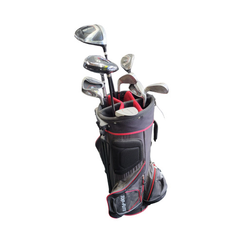 Vist Large View of Product Image Which is Used Top Flite 10PC MENS SET Mens Package Set RH Black 10 Piece