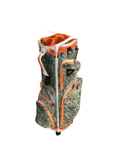 Vist Large View of Product Image Which is Used OMNIX GOF BAG Mens Golf Stand Bag Orange