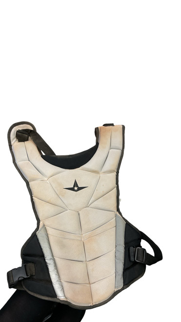 Vist Large View of Product Image Which is All Star, CHEST PROTECTOR, Catchers Chest Protector, White, Intermed