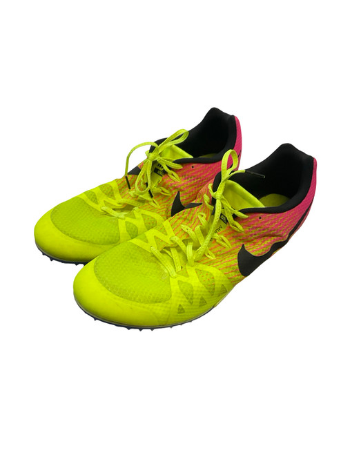 Vist Large View of Product Image Which is Used Nike RIVAL M Track & Field Cleats Adult Yellow Senior 14