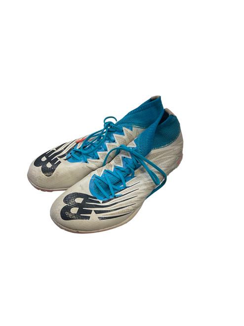 Vist Large View of Product Image Which is Used New Balance Track & Field Cleats Adult White Senior 7.5