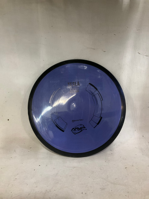 Vist Large View of Product Image Which is Used MVP TESLA Disc Golf Driver Purple