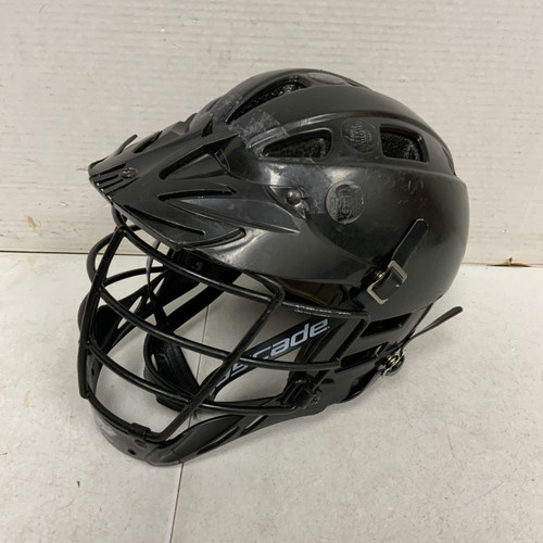 Vist Large View of Product Image Which is Used Cascade CLH2 Lacrosse Helmet Black M/L
