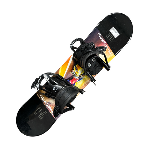 Vist Large View of Product Image Which is Used 540 NASCAR Boys Board/Binding Black 90 cm