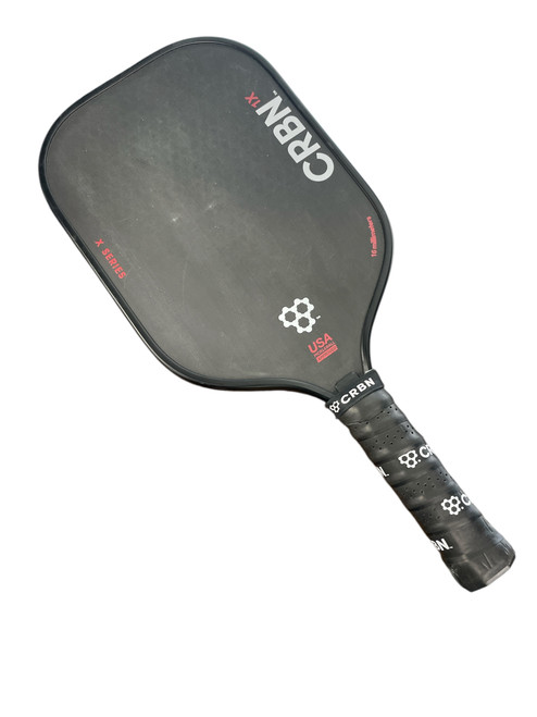 Vist Large View of Product Image Which is Used CRBN 1X Pickleball Racquet Black