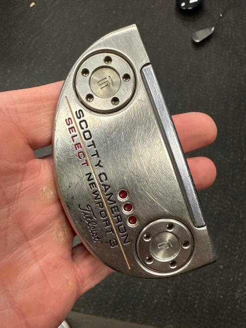 Vist Large View of Product Image Which is Used Titleist CAMERON SELECT NEWPORT 3 Mens Putter LH