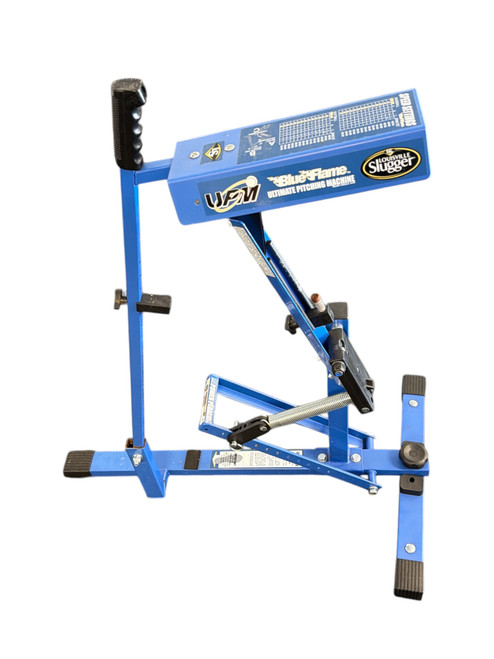 Vist Large View of Product Image Which is Used Louisville Slugger BLUE FLAME BB/SB Pitching Machine
