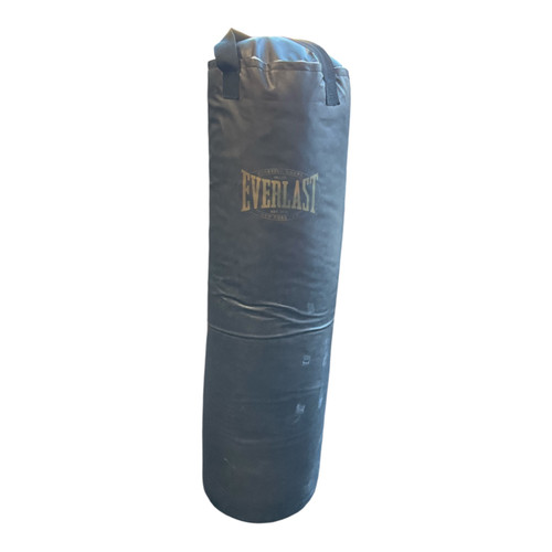 Vist Large View of Product Image Which is Used Everlast 80LB HEAVY BAG Boxing Heavy Bag Black 80 lb