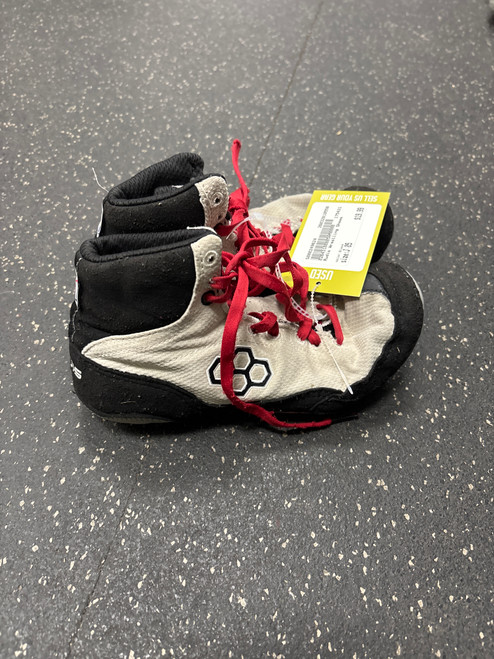 Vist Large View of Product Image Which is Used Rudis Wrestling Shoes Black Junior 05