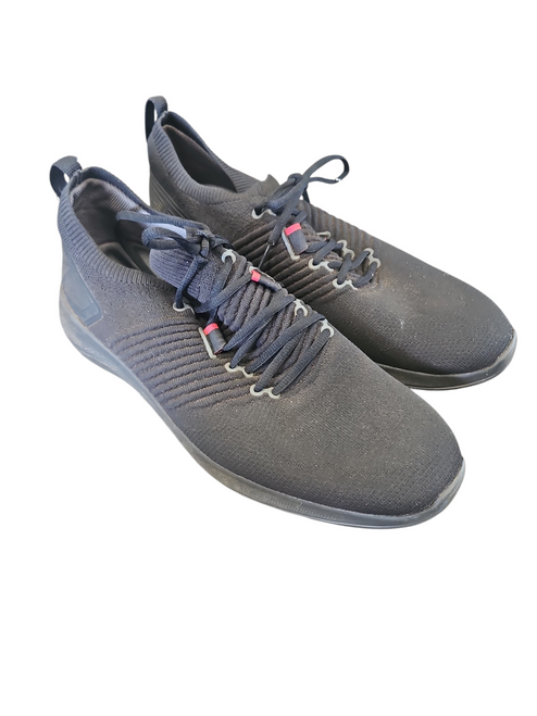 Vist Large View of Product Image Which is Used Foot Joy Mens Golf Shoes Black Senior 11.5