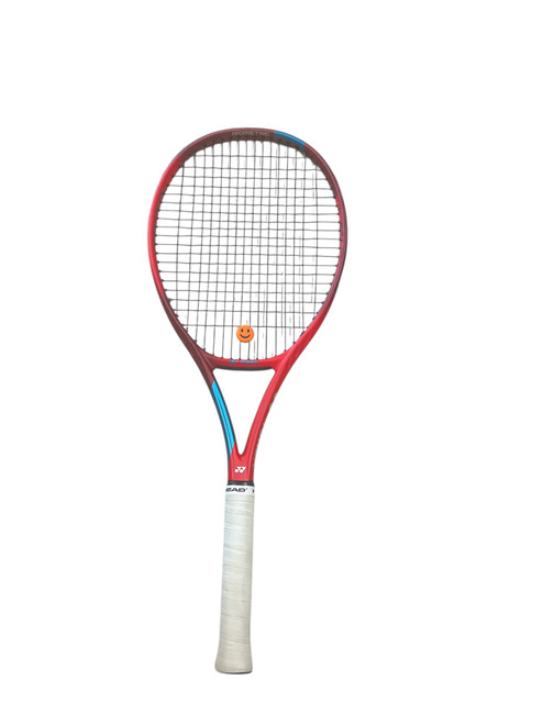 Vist Large View of Product Image Which is Used Yonex VCORE 98 Adult Tennis Racquet Red 4 1/8"
