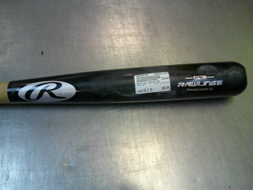 Vist Large View of Product Image Which is Used Rawlings CUSTON PRO BB/SB Wood Bat 33 1/2"