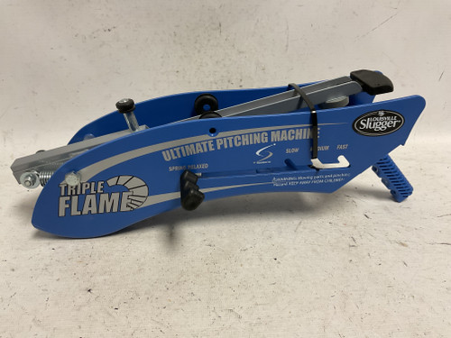 Vist Large View of Product Image Which is Used Louisville Slugger TRIPLE FLAME BB/SB Pitching Machine