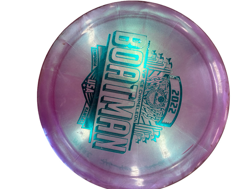 Vist Large View of Product Image Which is Used Westside BOATMAN Disc Golf Driver Purple