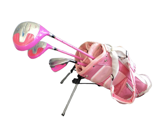 Vist Large View of Product Image Which is Used Ciscobay PINK STAR Jr Club Set RH 4 Piece