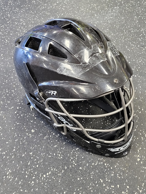 Vist Large View of Product Image Which is Used Cascade CASCADE CS-R Lacrosse Helmet Black One Size