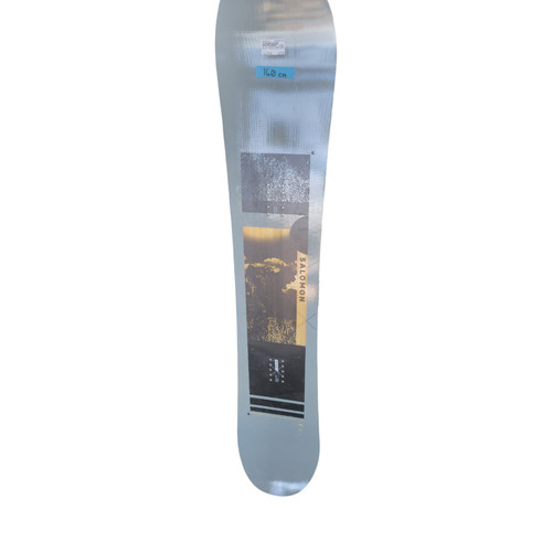 Vist Large View of Product Image Which is Used Salomon REFLECT 160CM SNOWBOARD Mens Snowboard Only Grey 160 cm