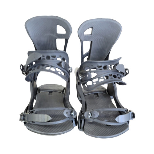 Vist Large View of Product Image Which is Used Chamonix LOGNAN BINDINGS M/L Mens Binding Only Black M/L