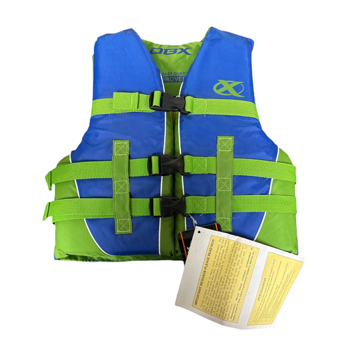 Vist Large View of Product Image Which is Used DBX Youth PFD Navy Blue Youth 50-90