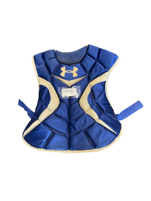Vist Large View of Product Image Which is Used Under Armour UACP2-JRVS Catchers Chest Protector Royal Blue Junior