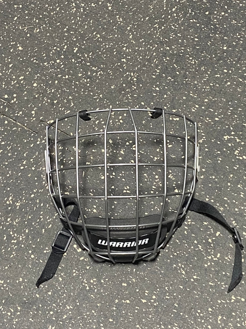 Vist Large View of Product Image Which is Used Warrior Hockey Wire Mask Grey LG