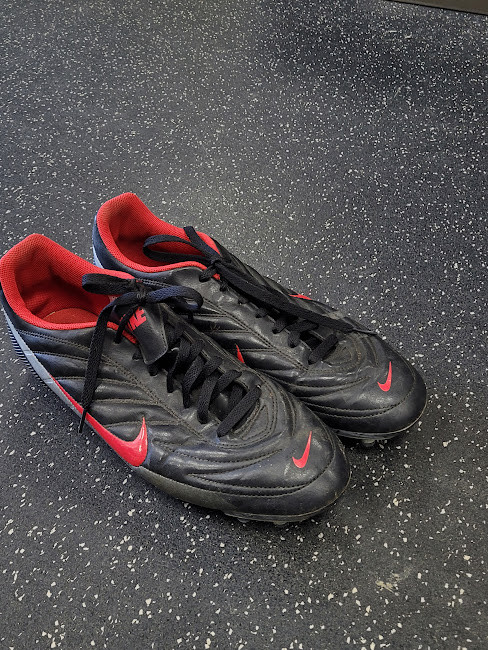 Vist Large View of Product Image Which is Used Nike Soccer Cleats Black Senior 13