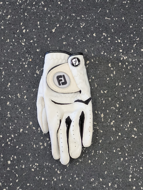 Vist Large View of Product Image Which is Used Foot Joy Jr Golf Glove White XS
