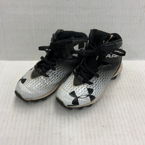 Vist Large View of Product Image Which is Used Under Armour Youth FB Cleats Black Youth 13.0