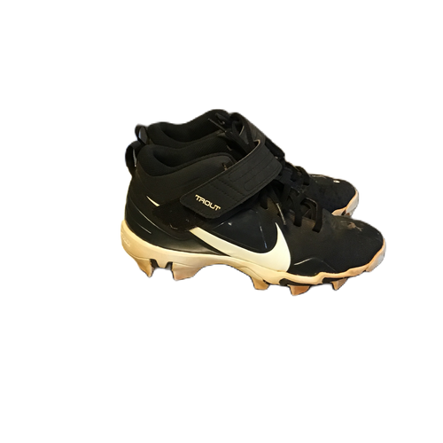 Vist Large View of Product Image Which is Used Nike Force Trout 7 Keystone GS Cleats Black Junior 04