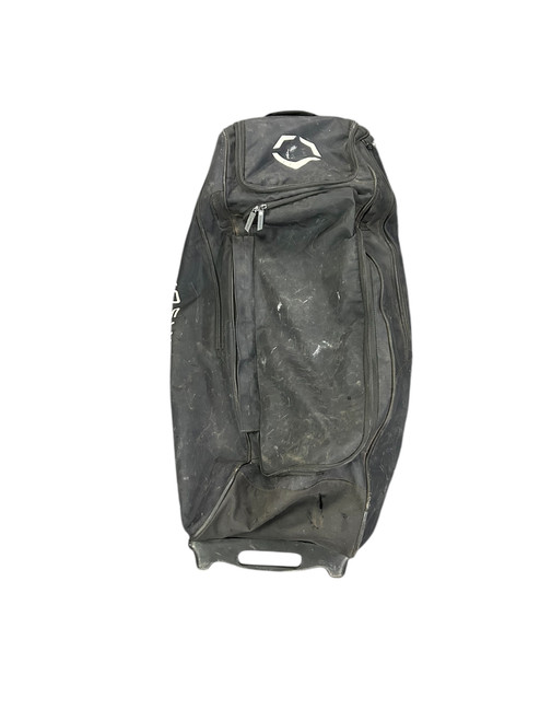 Vist Large View of Product Image Which is Used Evoshield WHEELED BAG BB/SB Player Wheeled Bag Black