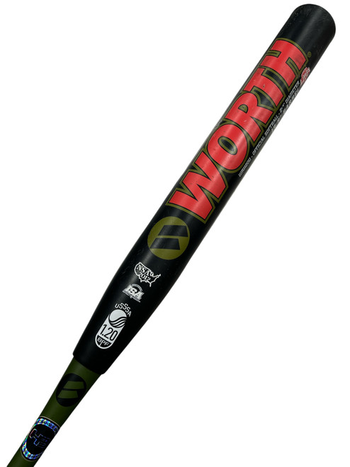 Vist Large View of Product Image Which is Used Worth 2021 KRECHER XL 34/28 BB/SB Slowpitch Bat 34"