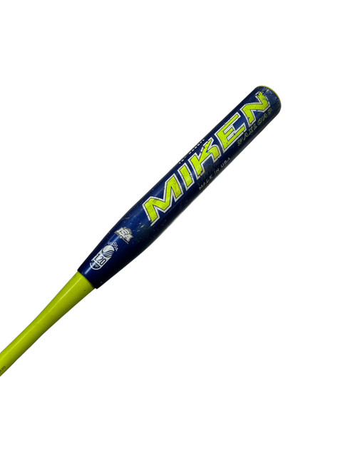 Vist Large View of Product Image Which is Used Miken 2018 FREAK 23 34/27 BB/SB Slowpitch Bat 34"