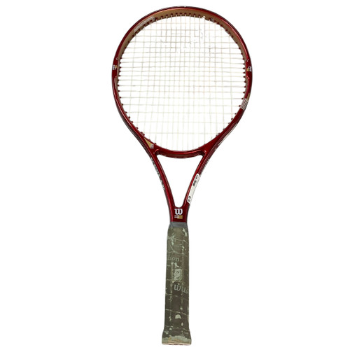 Vist Large View of Product Image Which is Used Wilson KEVLAR SELECT Adult Tennis Racquet Red Unknown