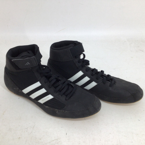 Vist Large View of Product Image Which is Used Adidas HVC 2 SR 11 WRESTLING SHOES Wrestling Shoes Black Senior 11